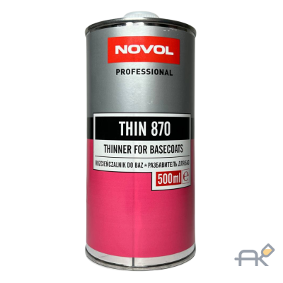 THIN 870 Растворитель для баз 0.5л NOVOL